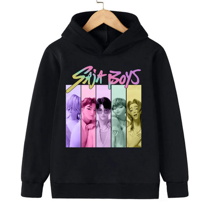KPop Demon Hunters : Toddler Girl Clothes Demon Hunters Fashion Hoodie Clothes Child Girl Movie New Sweatshirts Casual Tops
