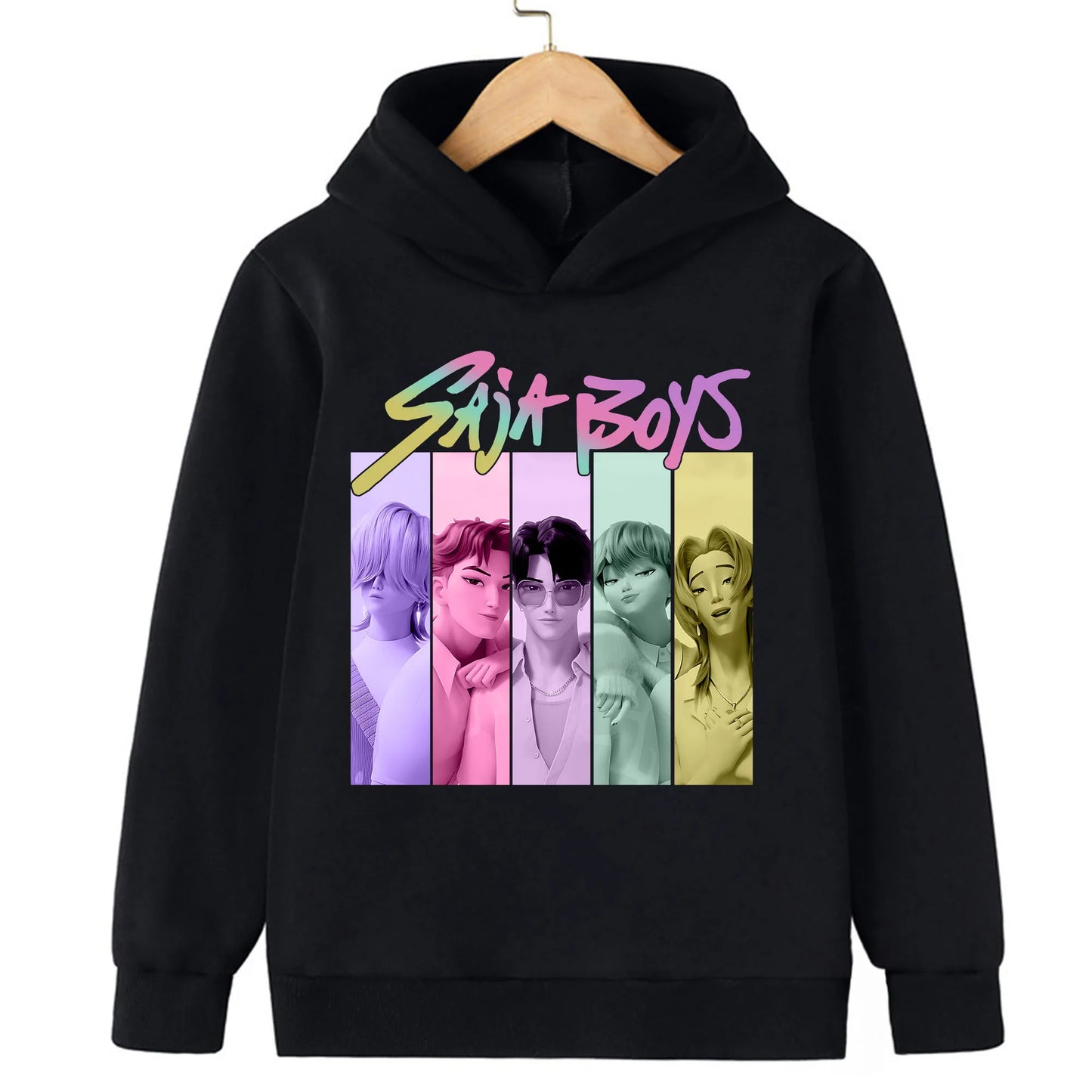 KPop Demon Hunters : Toddler Girl Clothes Demon Hunters Fashion Hoodie Clothes Child Girl Movie New Sweatshirts Casual Tops