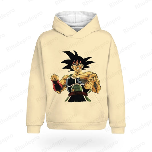 Dragon Ball: Oversized Men's Hoodie Clothing Hip Hop 5XL Goku Harajuku Style Tshirts Anime Vegeta Tops Streetwear Trend