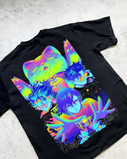 Dandadan: T-Shirt Women Men Oversized Y2k Short Sleeve Funny Anime Pure Cotton Casual Harajuku Streetwear Female Male Clothing