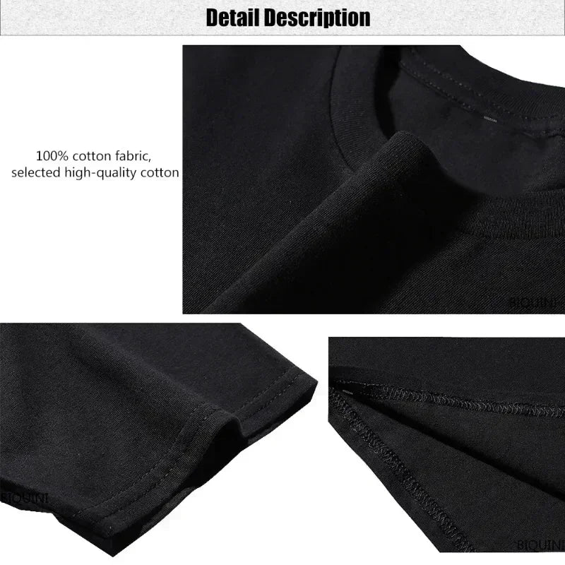 Naruto: Manga T-Shirt Men's Fashion Trend Street Short Sleeve Women's High Quality Summer Crew Neck Top