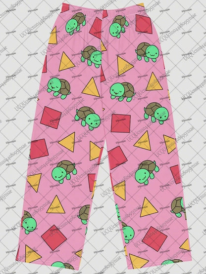 KPop Demon Hunters Zoeyh Same Style Choo Pajamas Pants Hot Sale KPop Demon Hunters Long Pants For Men Women's Pajamas Trousers