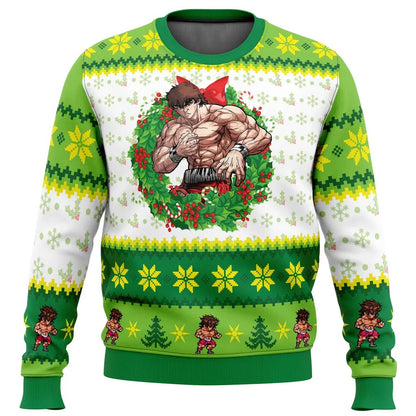 Baki: Santa Hat --Ugly Christmas Sweater