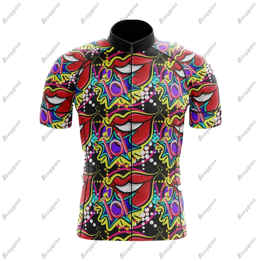 Yowamushi Pedal: Team Men Cycling Jersey MTB Maillot Bike Shirt Downhill Jersey High Quality Pro Team Tricota Mountain Bicycle Clothing