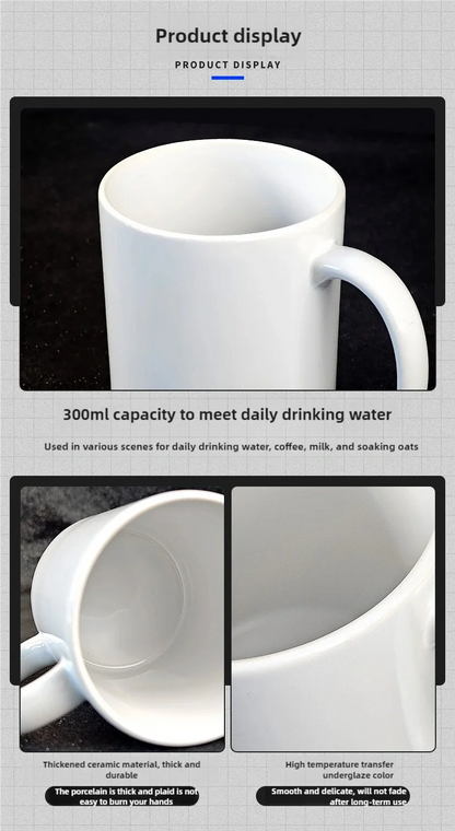 Sonic The Hedgehog: Shadow The Hedgehog Cup Couple Ceramic Breakfast Coffee Milk Cup with Christmas Birthday Gifts