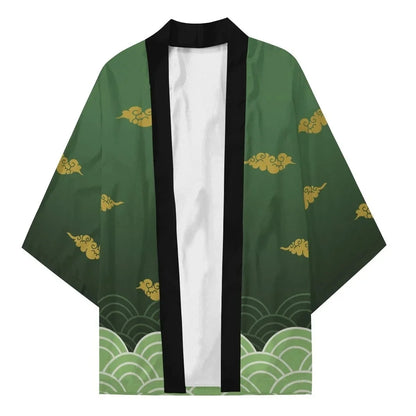 Naruto: Akatsuki Uzumaki Itachi Red Cloud Kimono Shirt Haori Yukata Printing Cosplay Robe Costume Christmas Festival Gifts