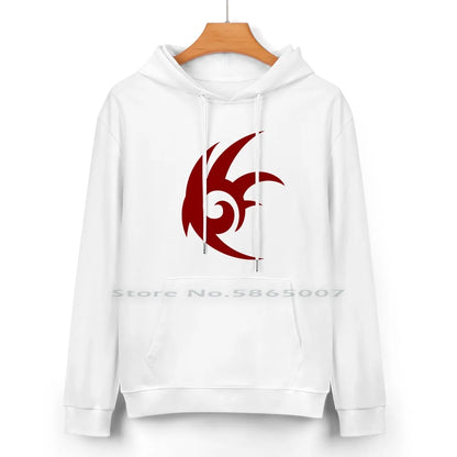 Sonic The Hedgehog: Shadow Logo Cotton Hoodie Sweater 24 Colors Shadow Hedgehog Logo Icon Game 100% Cotton Hooded Sweatshirt