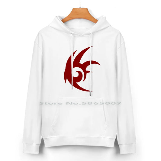 Sonic The Hedgehog: Shadow Logo Cotton Hoodie Sweater 24 Colors Shadow Hedgehog Logo Icon Game 100% Cotton Hooded Sweatshirt