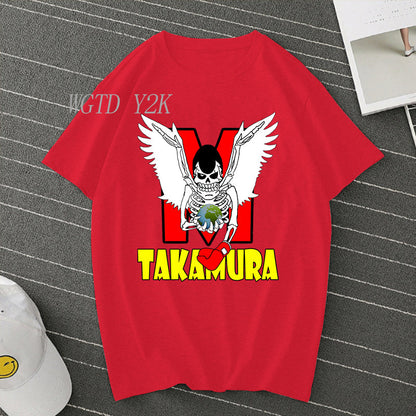 Hajime No Ippo: Kamogawa Boxing Gym T Shirt Unisex Casual Makunouchi Takamura Graphic T-Shirts Clothing Harajuku Streetwear