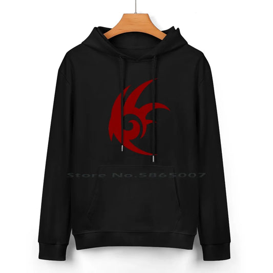 Sonic The Hedgehog: Shadow Logo Cotton Hoodie Sweater 24 Colors Shadow Hedgehog Logo Icon Game 100% Cotton Hooded Sweatshirt