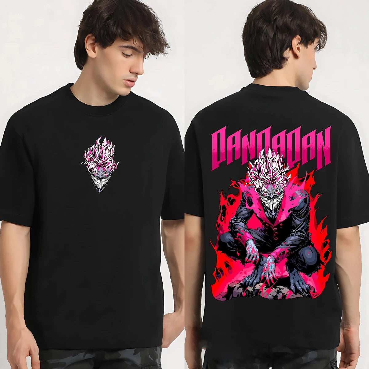 Dandadan: Okarun T-shirt Evil Eye Season 2 Graphic Men Women Anime Manga Oversized Y2k T-shirt High Quality Casual Loose Top Tee