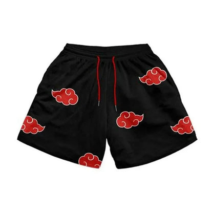 Naruto: Custom Gym Compression Shorts Running Workout GYM Summer Shorts