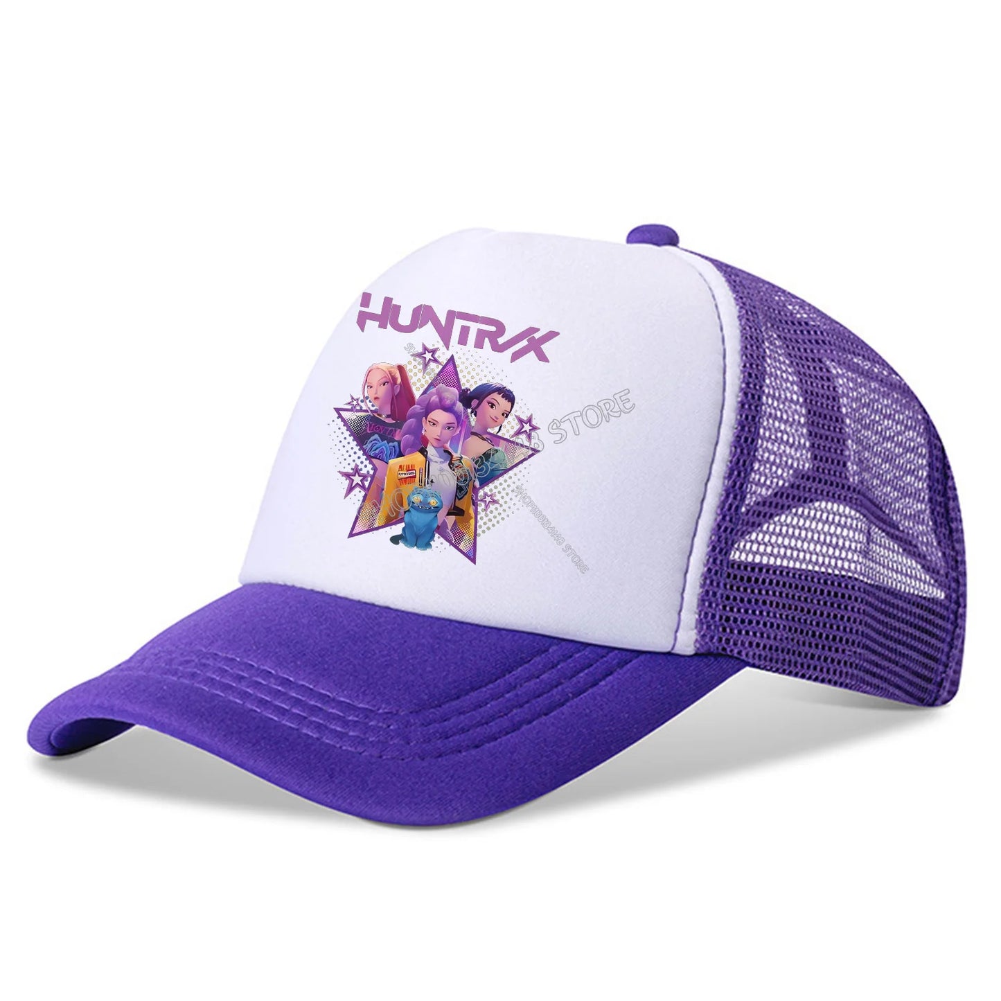 KPop Demon Hunters: Baseball for Cap Kids Adult Purple Sun Hat Fashion Woman Girls Cap Summer Sport Sunbonnet Retro Headgear Gift