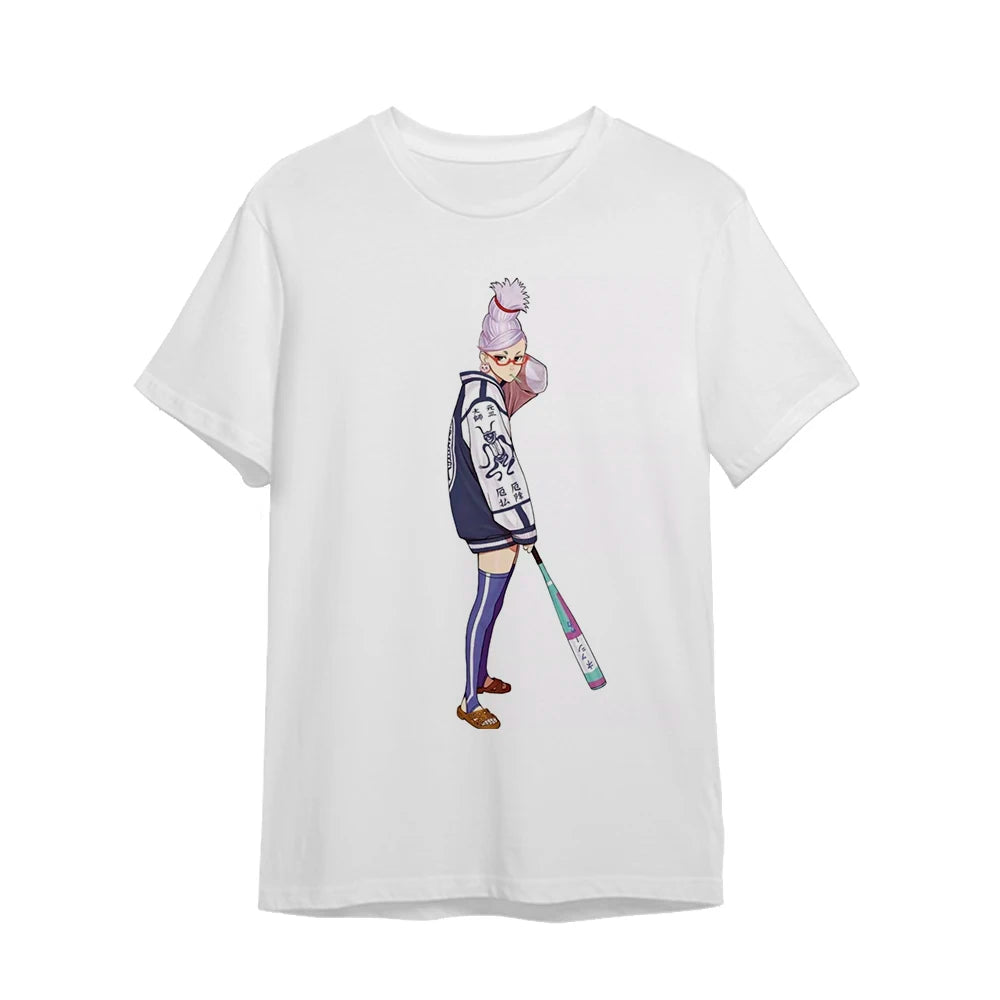 Dandadan: 3D Printed Men T Shirt Baggy Manga Pattern T-shirts Cartoon Clothing Japanese Style T-shirty Tops