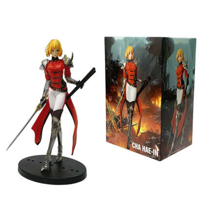 Solo Leveling Up Shadow Monarch Anime Figure Cha Hae-In Action Figure Q Version Igris/Beru Figurine PVC Collection Toys Gift