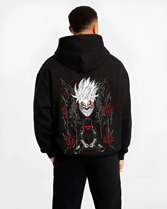 Dandadan :Turbo Granny Hoodie Evil Eye Men Women Overszied Autumn Winter Fleece-lined Warm Sweatshirts Female Male Clothing Coats