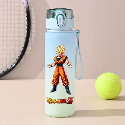 Dragon Ball : 550ml Son Goku SaiyanOutdoor Sports Portable Large Capacity Water Bottle Drinking Water Cup Holiday Childrens Gifts