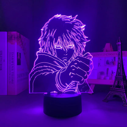 Vinland Saga: Led Lamp Thorfinn Karlsefni Figure for Kid Bedroom Decor Friend Birthday Gift 3d Light Manga Vinland Saga