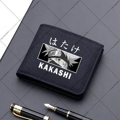 Naruto: Variotion Wallet Sasuke Sakura Cartoon Anime Pattern Portable Purses Boys Girls Cute Purse Women Creative Wallets Party Gifts