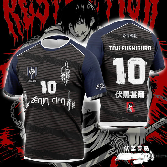 Jujutsu Kaisen: Bandai Anime Character-themed Jerseys Adult Kids Athleisure T-Shirts Summer Quick-drying Soft Lightweight Comfy