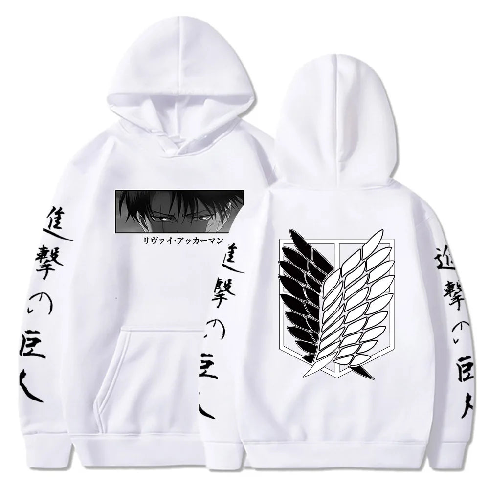Attack On Titan: Anime Zipper Hoodie Sports Coat Sportswear Role Playing Women Sportswear Autumn Hoodie Fashionable Hoodie Rtable Womens Clothing