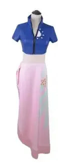 One Piece: Anime une pièce Nico Robin Cosplay Costume haut et Wrap Skirfor femmes une pièce Anime Nico Robin tenue robe