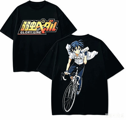Yowamushi Pedal: Anime Lover T-shirt Harajuku Cotton New Model High Street Retro Fashion Oversized Unisex hot product Classic tee