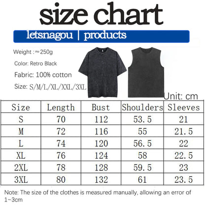 Bleach: Anime Tshirts Men Women Bleach Zaraki Kenpachi Printed Acid T-Shirt Cotton Graphic Punk Harajuku Tees Men's Clothing