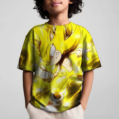 Sonics the Hedgehog: 3D Print Baby Clothing Outdoor Clothes T-Shirt Top Shirts