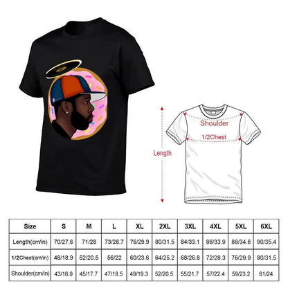 J Dilla: Donuts T-Shirt luxury t-shirt vintage graphic tee shirts men graphic