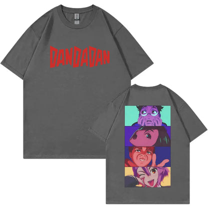 Dandadan: Graphic T Shirts Fashion Cartoon Short Sleeve T-shirts Men Women Clothing Harajuku Y2k Oversized T-shirt