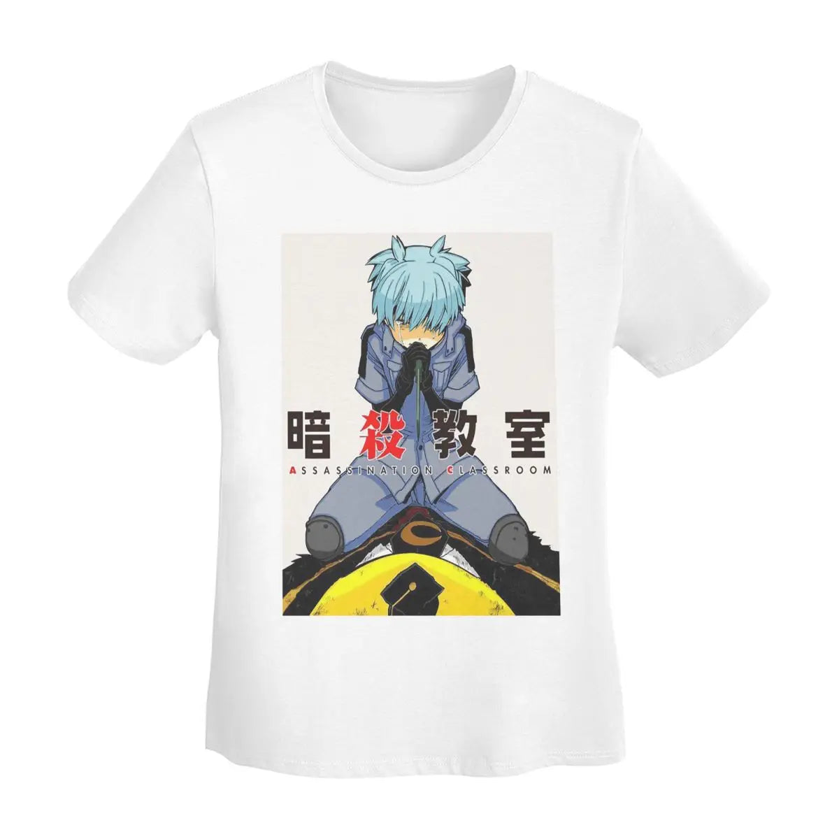 Assassination Classroom: Octopus Koro Sensei T-Shirt Women Short Sleeve T Shirts O-Neck Clothes Cotton Summer Tees Streetwear