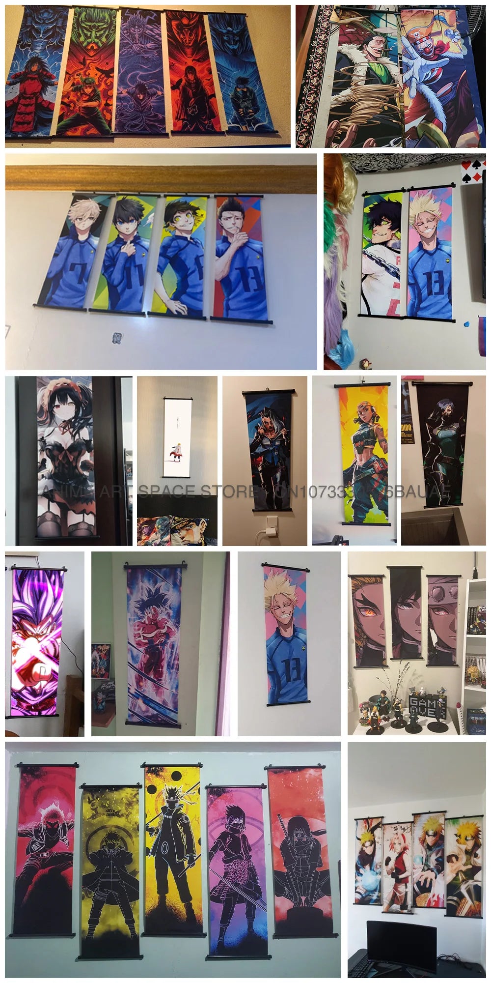 Vinland Saga: Hanging Painting Thorfinn Karlsefni Anime Decorative Poster Leif Ericson Room Decor Scroll Picture Cartoon Wall Art