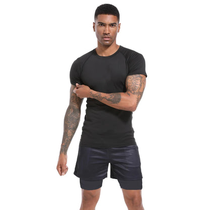 Baki: Men's Tshirt Fitness Sport Running Tight Gym i TShirts Athletic Quick Dry Summer Tops Tee