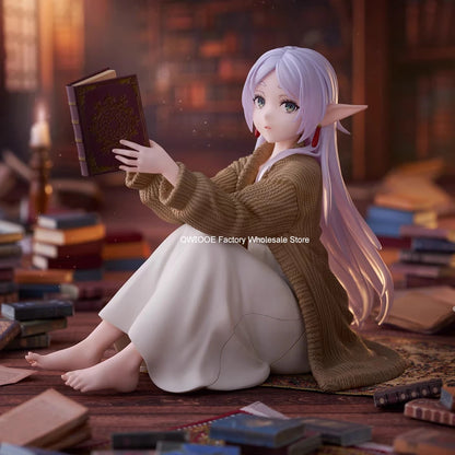 Frieren: Beyond Journey's End 13cm Frieren Sitting Posture Figures Collection Figures Model Toys