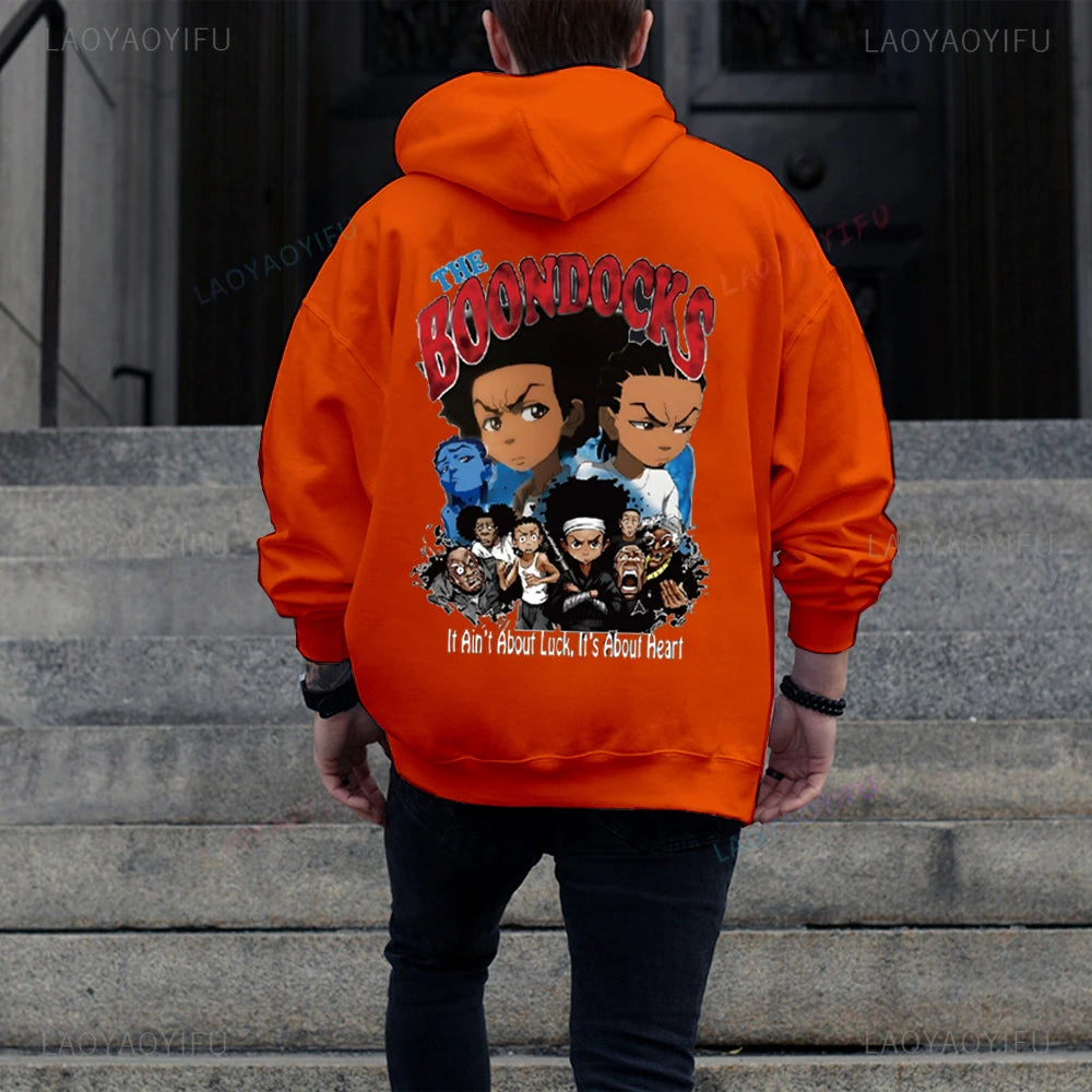 The Boondocks: Design Casual Comfort Hoodie Comfortable Personality