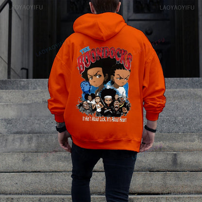 The Boondocks: Design Casual Comfort Hoodie Comfortable Personality
