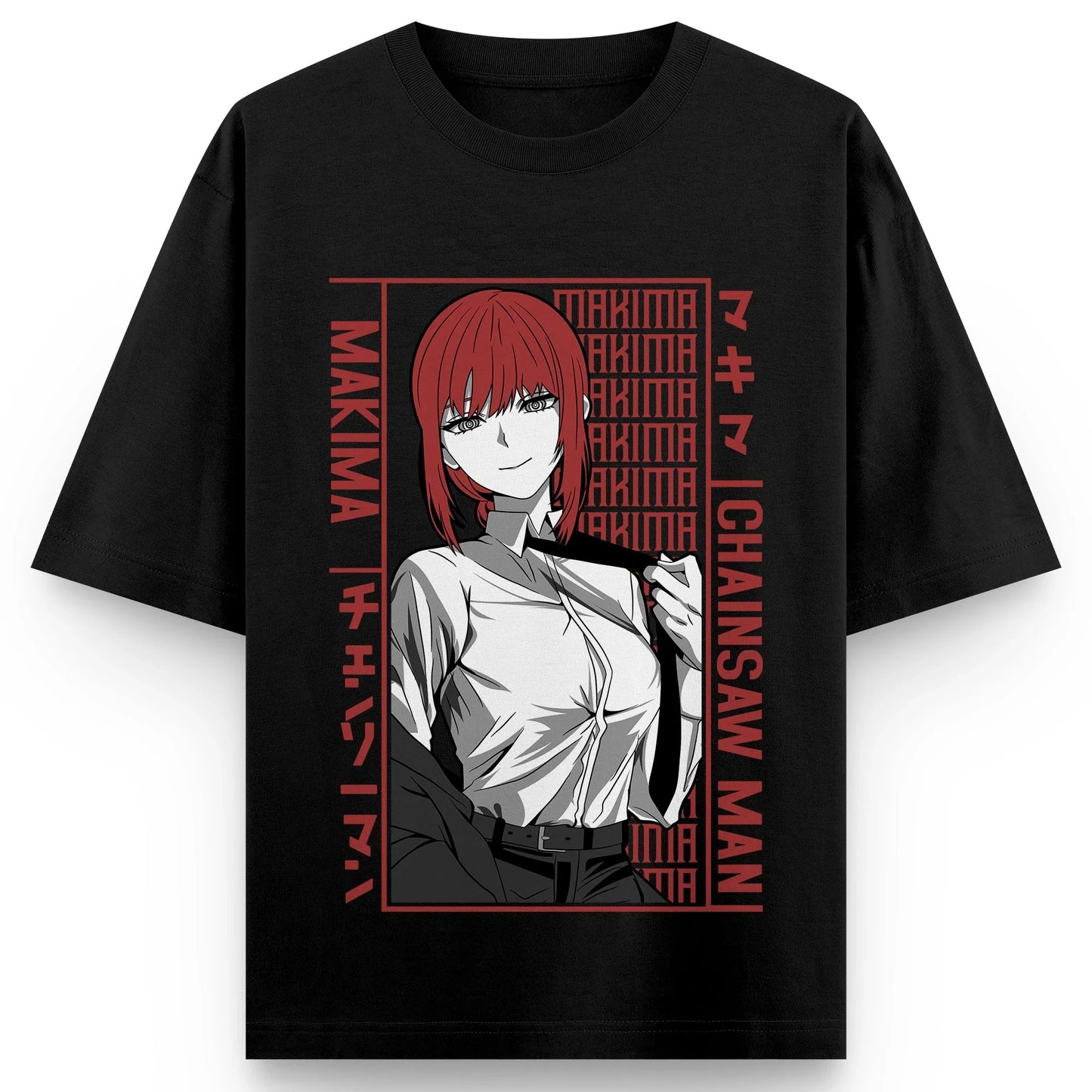 Chainsaw Man: Makima Graphic Print Cotton T Shirts for Men Women 2025 Summer Anime Streetwear Short Sleeve Tees Casual T-shirt