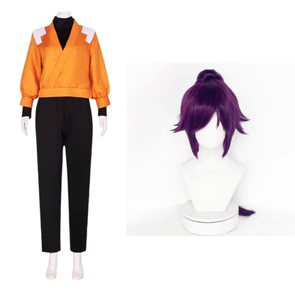 BLEACH: Shihouin Yoruichi Shinigami Cosplay Costume Set
