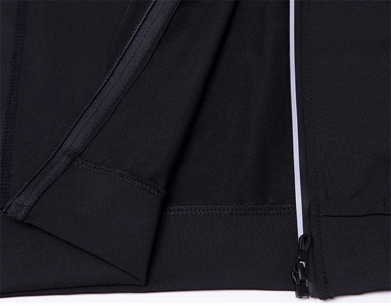 Baki: Print Fitness Running Jackets for Men Sports Athletic Hooded Coats Quick Dry Stretch Outwear Long Sleeve Zip Up Tops