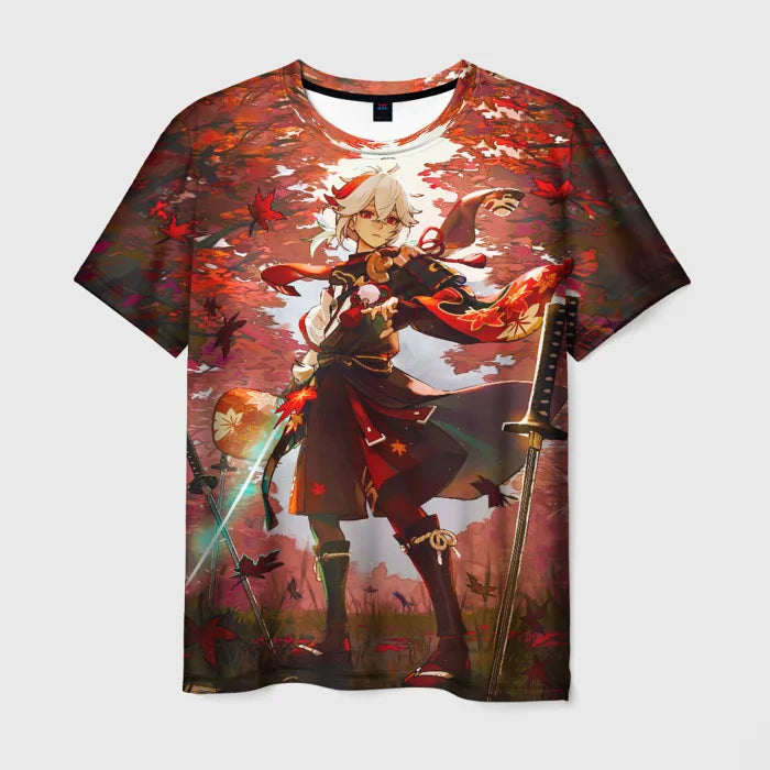 Genshin Impact: 3D Print Men's/Women's T-Shirts Summer Fashion Harajuku Short Sleeve Tee Top Oversized Streetwear