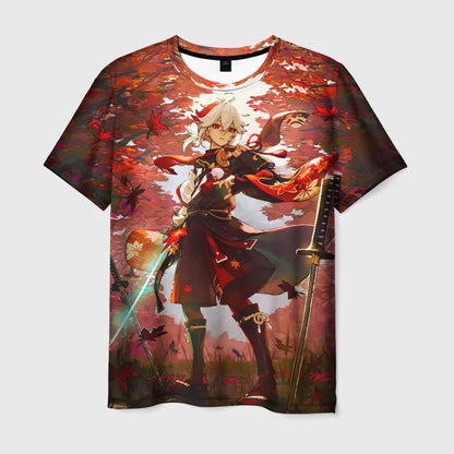 Genshin Impact: 3D Print Men's/Women's T-Shirts Summer Fashion Harajuku Short Sleeve Tee Top Oversized Streetwear