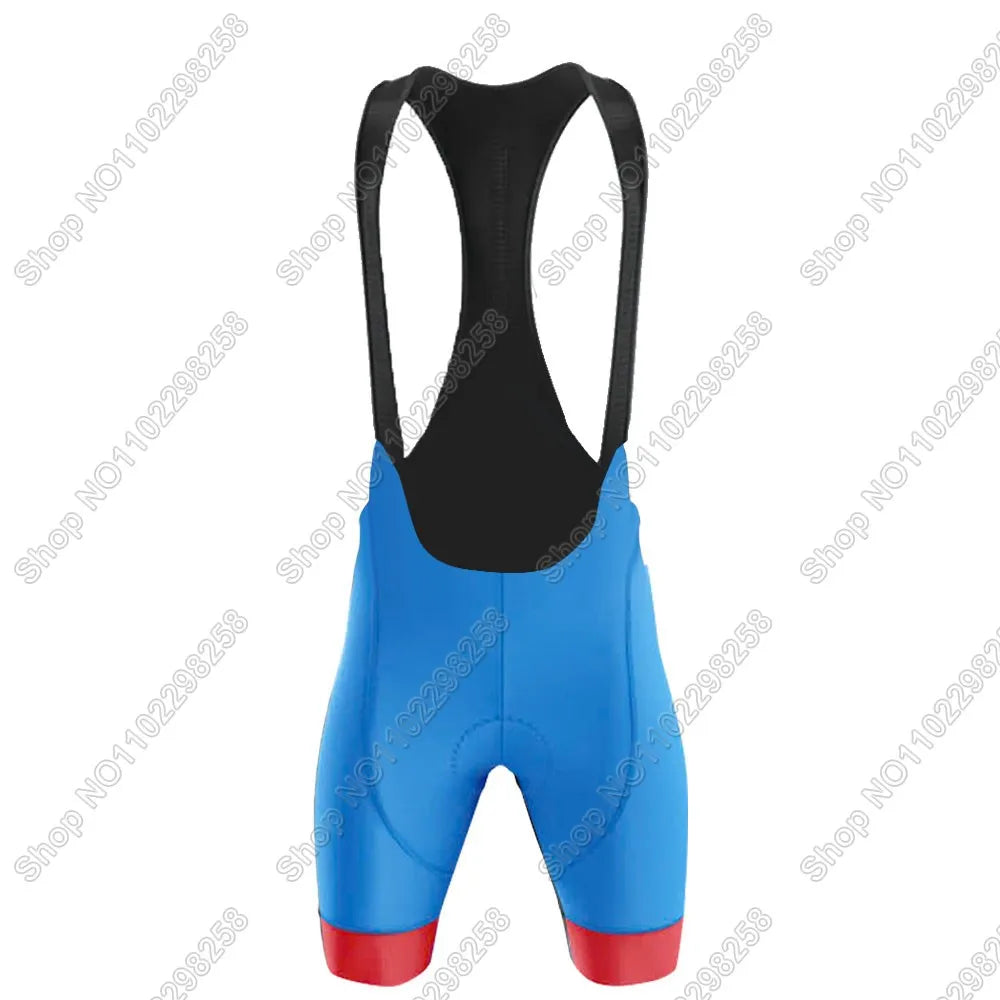 Super Mario: Mario and Luigi theme colors-- Cycling Jersey Set Men Funny Cycling Clothing Summer Road Bike Shirt Suit Bicycle Bib Shorts MTB Maillot