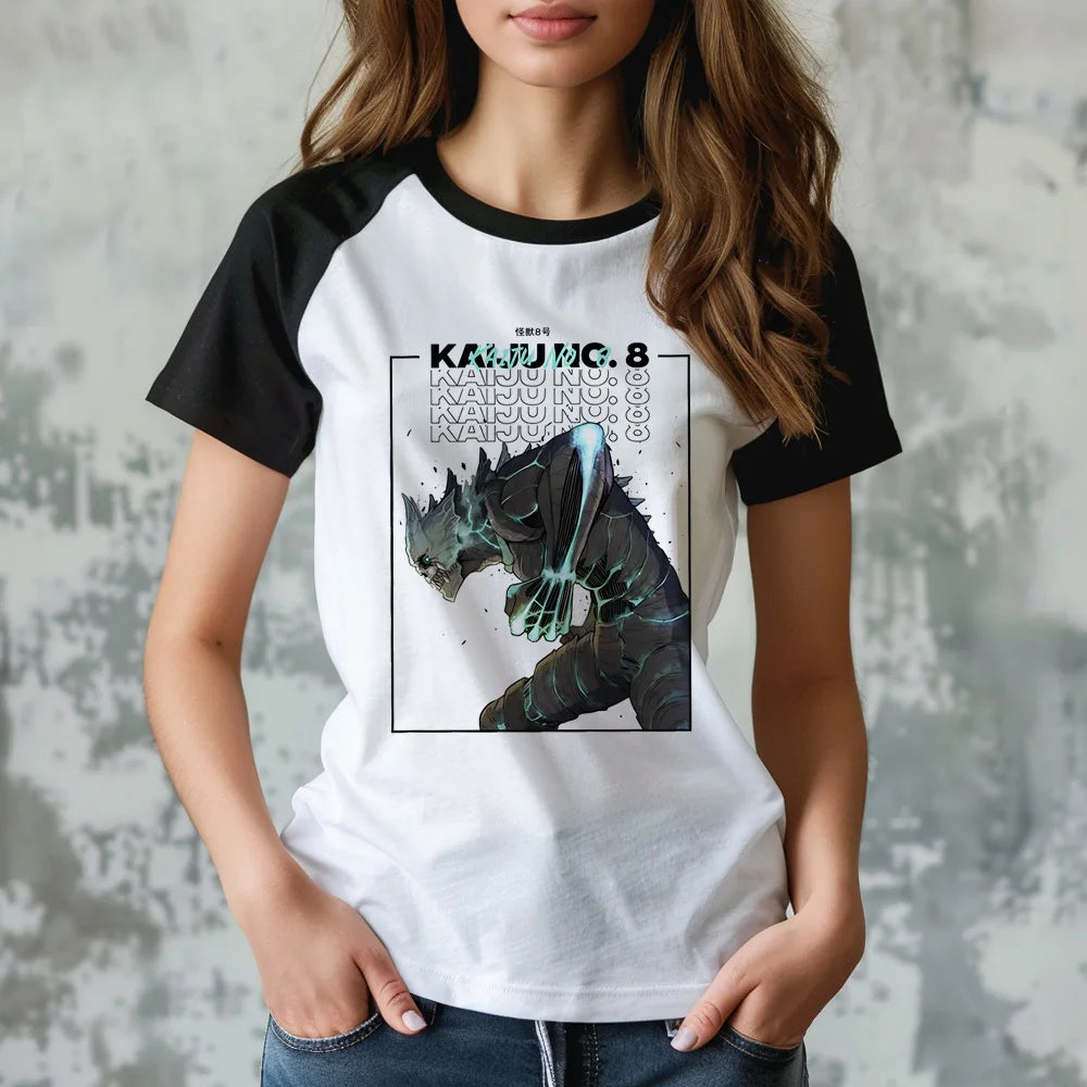 Kaiju No 8: Tee women anime t-shirts girl designer clothes