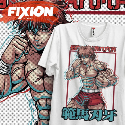 Baki:  Hanma E Anime T Shirt Manga Gift For Anime Lover All Size Cotton