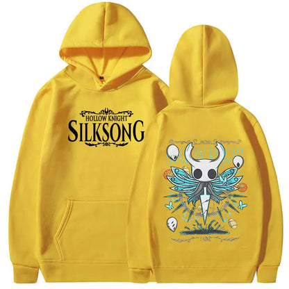 Hollow Knight: Silksong Game 2025 Hoody Men Gothic Fashion Aesthetic Clothing Sweatshirt Casual Loose Oversized Long Sleeve Hoody