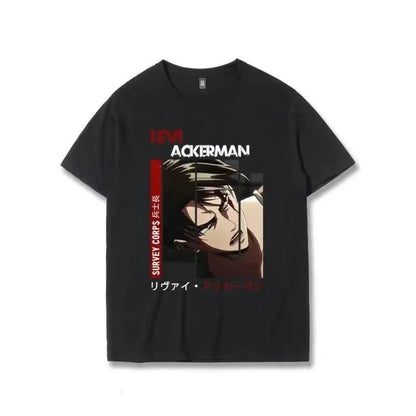 Attack on Titan:   T Shirt Scouting Legion Clothes Shingeki No Kyojin Tee Shirt Attack on Titan Giant Short-sleeve T-shir Men Women
