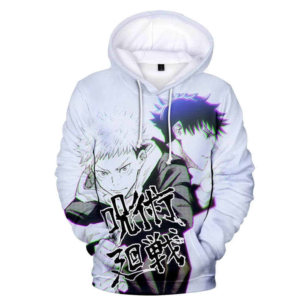Jujutsu Kaisen: Hoodies Sweatshirts Men/Women Fashion Streetwear Autumn Winter y2k Plus Size Men's Clothing ﻿
