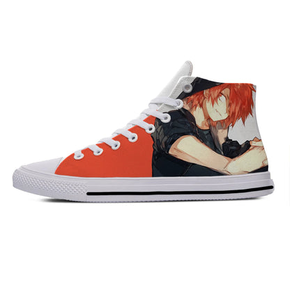 My Hero Academia : Volume 2 Kirishima Eijiro Casual Cloth Shoes High Top Lightweight Breathable 3D Print