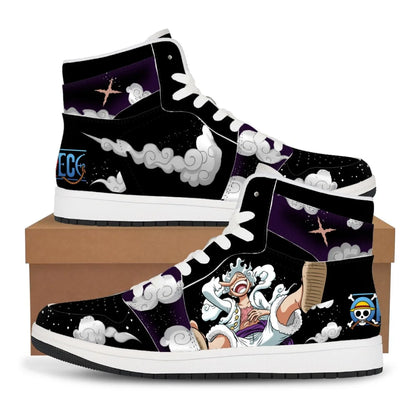 One Piece: Luffy Zoro Sneakers Casual Shoes Basketball Shoes Printing Comfortable Oversize Flat Shoes Birthday Gift